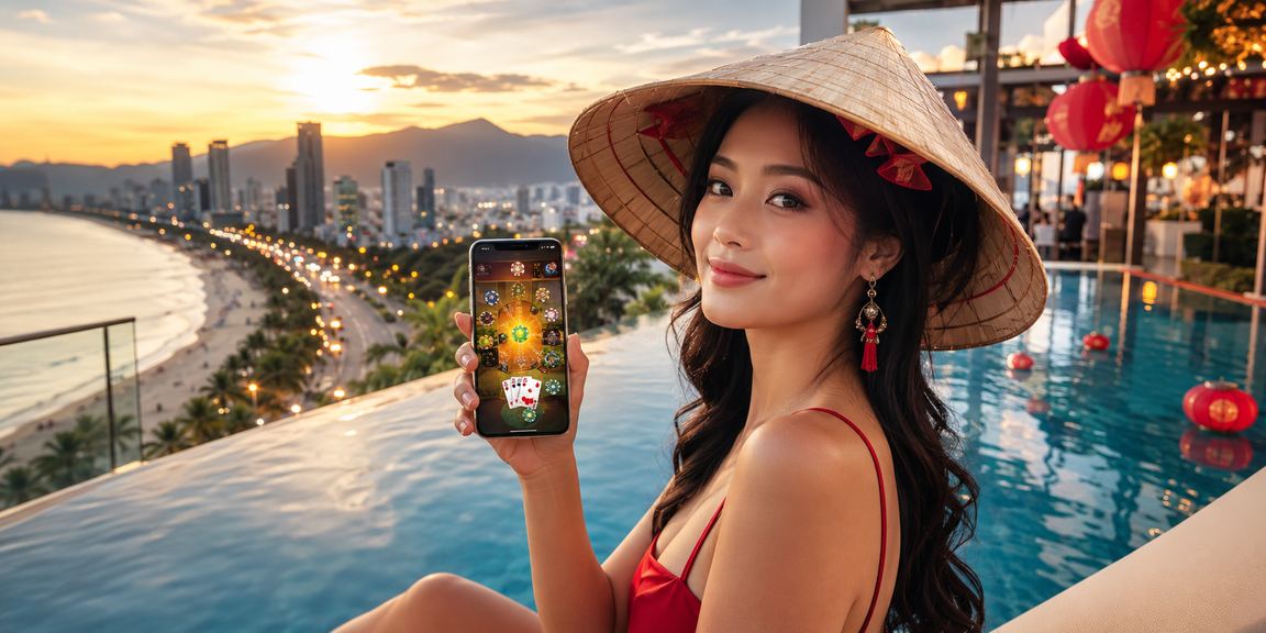 Người dùng tại Đà Nẵng trải nghiệm trò chơi bài trực tuyến trên điện thoại